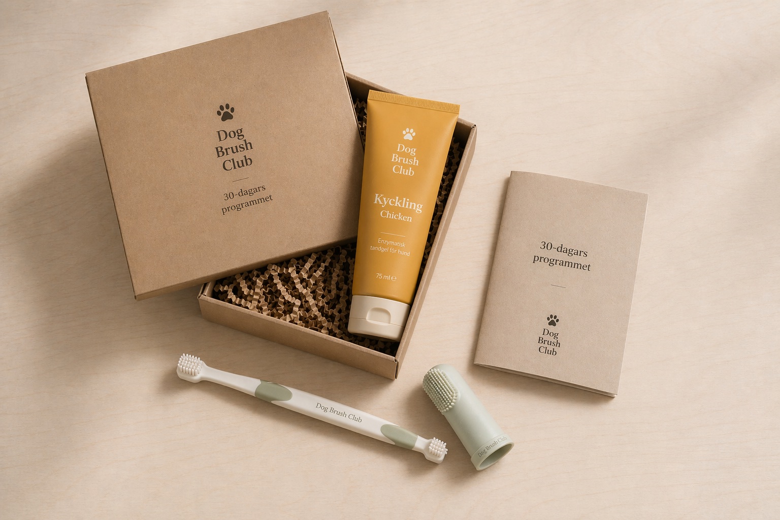 Dog Brush Club startkit